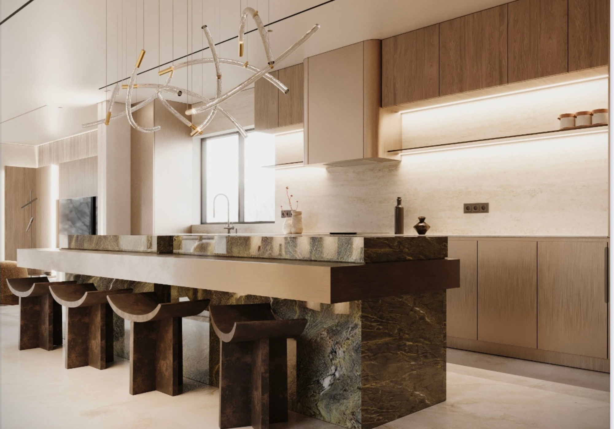 luxury kitchen, fitout